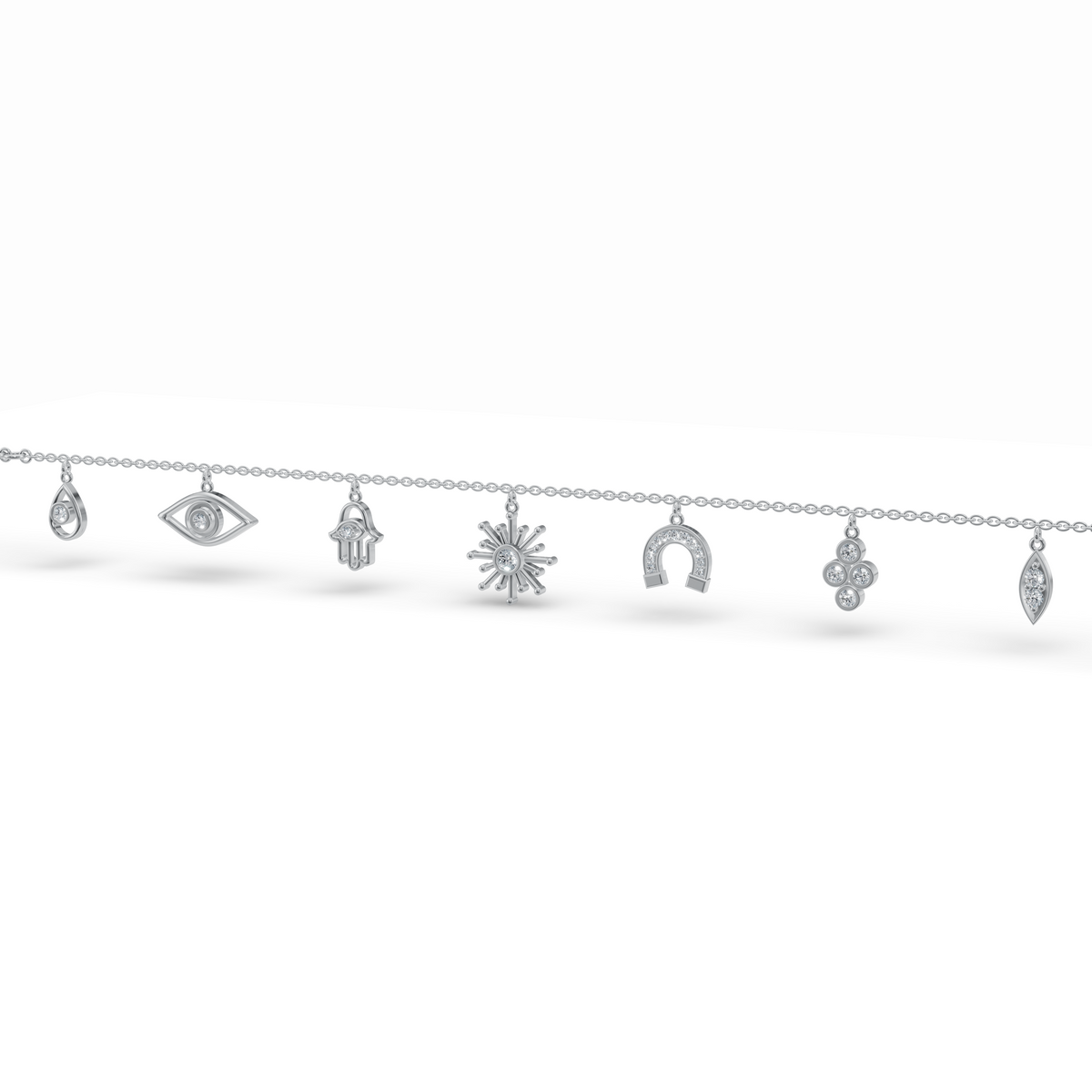 Enchanting Charms Stack Bracelet