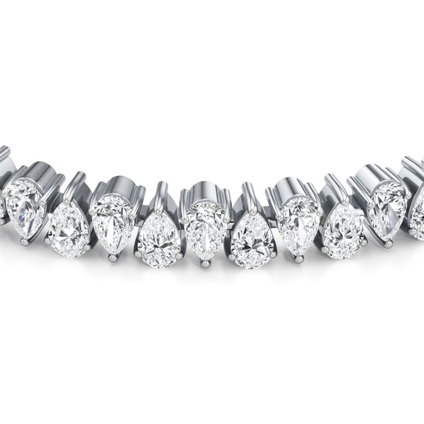 Pears Tennis Diamond Bracelet