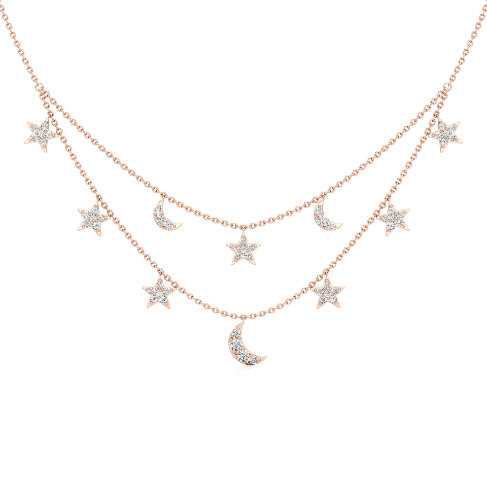 Moon-Light Station Diamond Chain