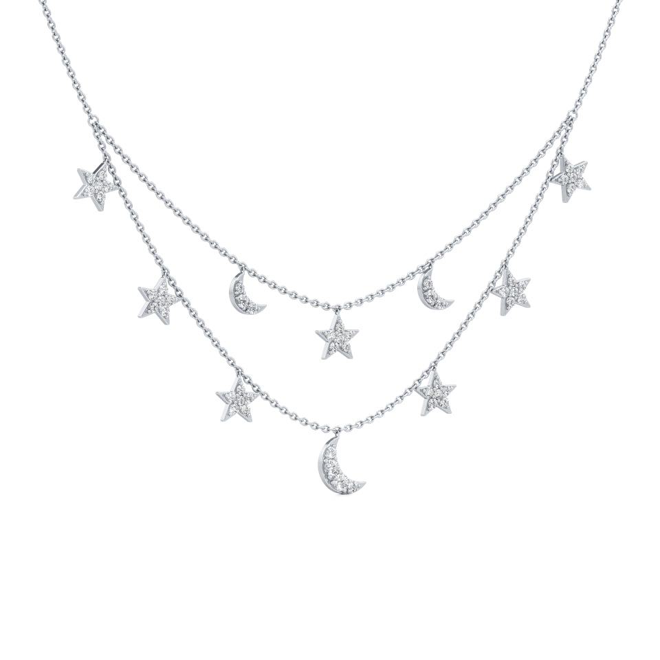 Moon-Light Station Diamond Chain