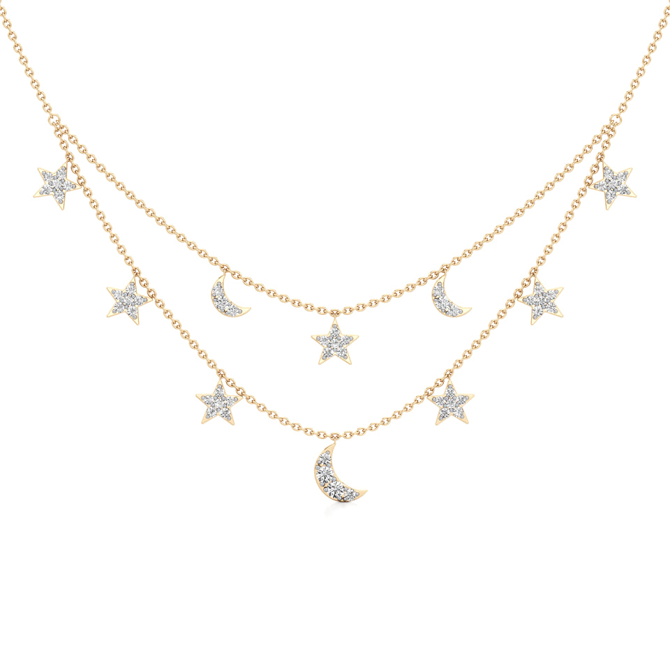 Moon-Light Station Diamond Chain