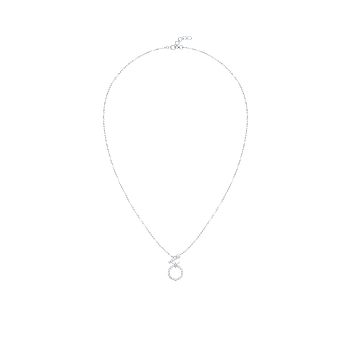 Toggle Circle Diamond Chain