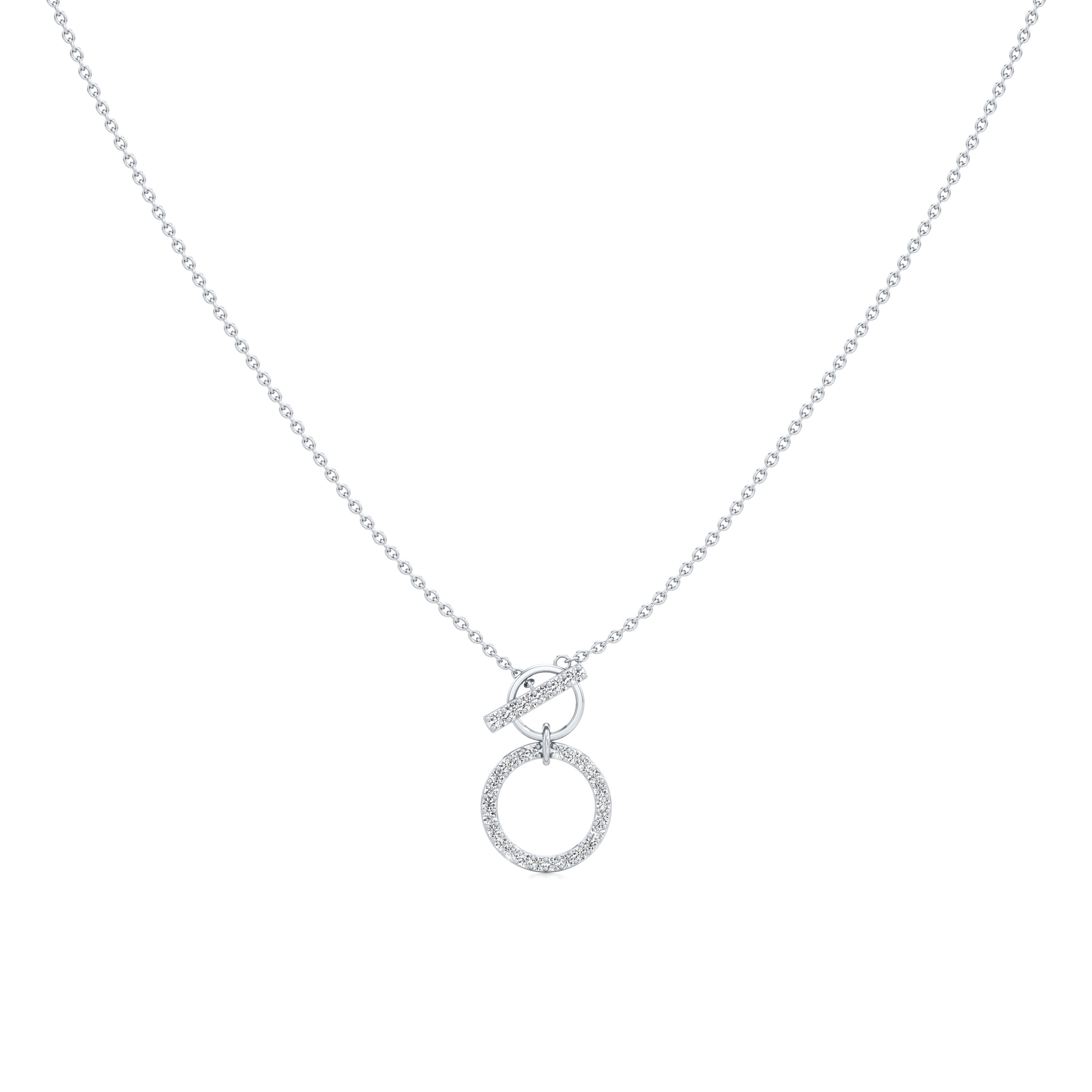 Toggle Circle Diamond Chain