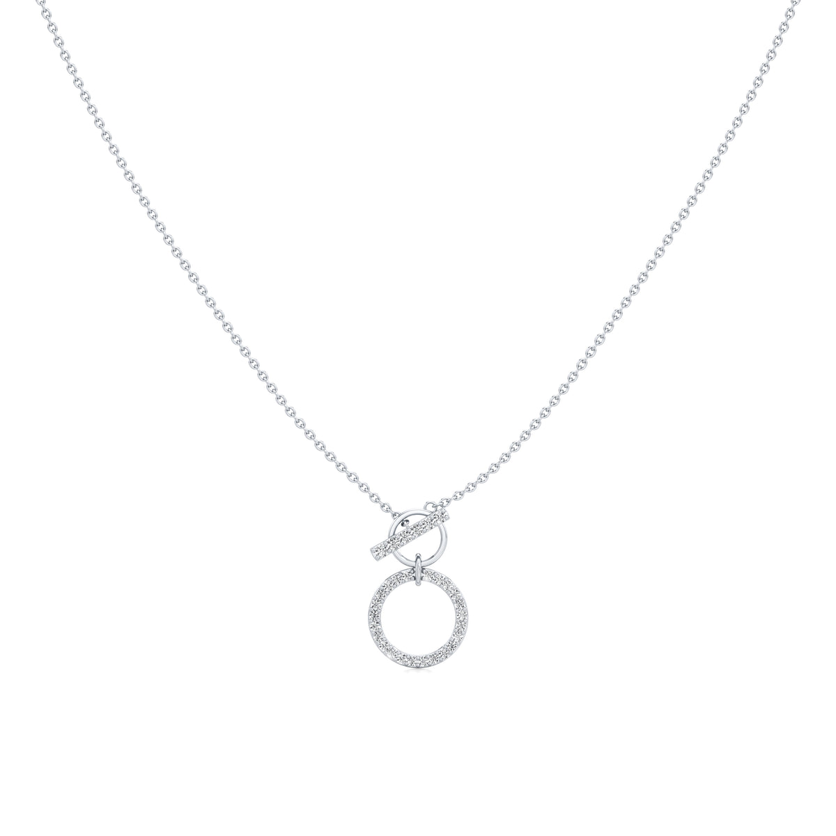 Toggle Circle Diamond Chain