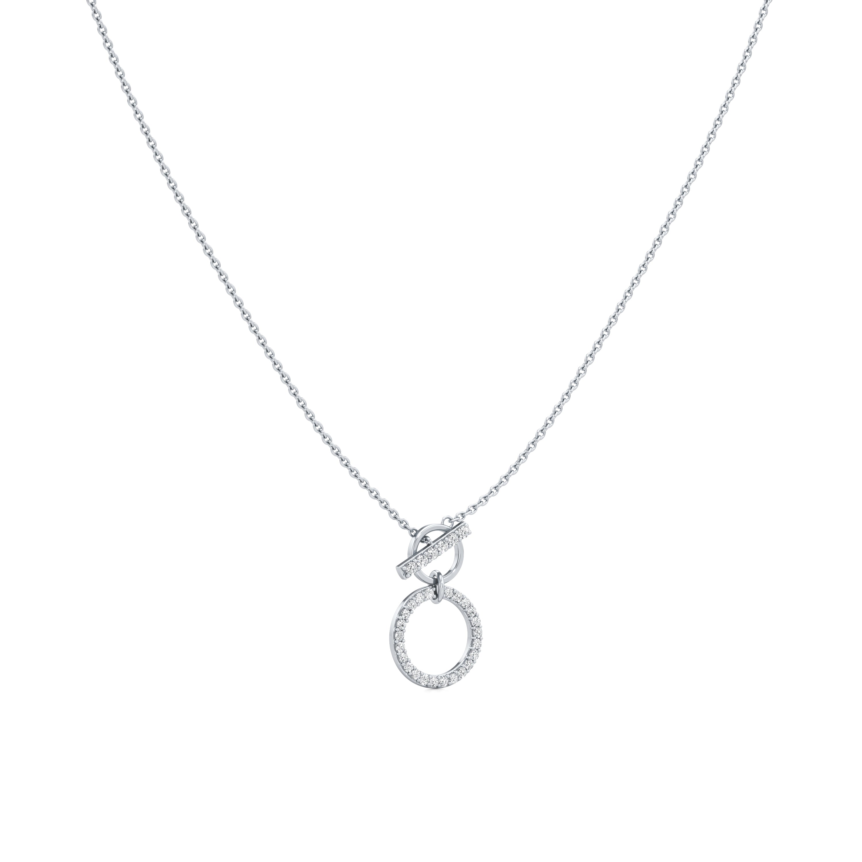 Toggle Circle Diamond Chain