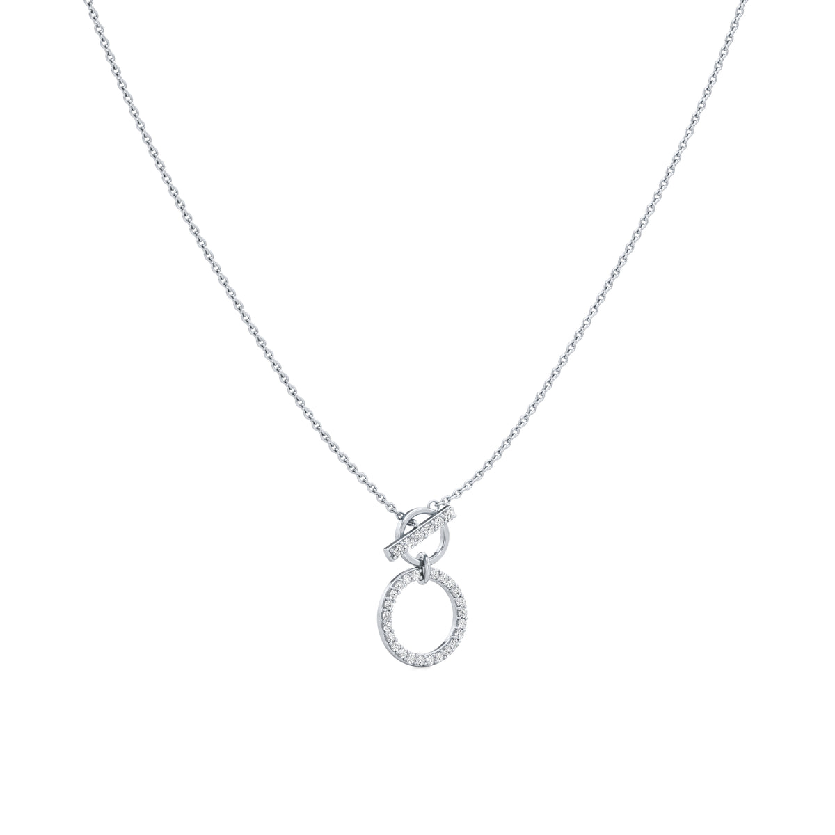 Toggle Circle Diamond Chain