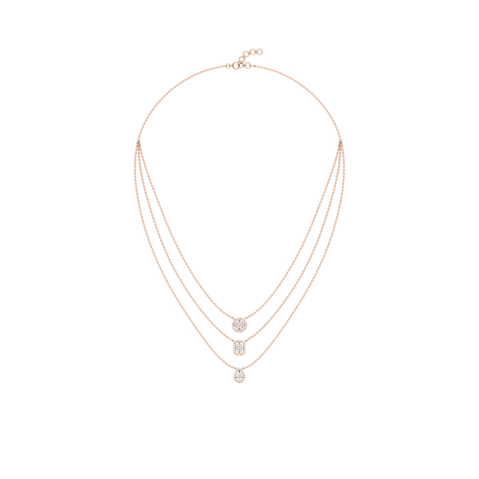 Multi-Layered Trio Shaped Diamond Chain