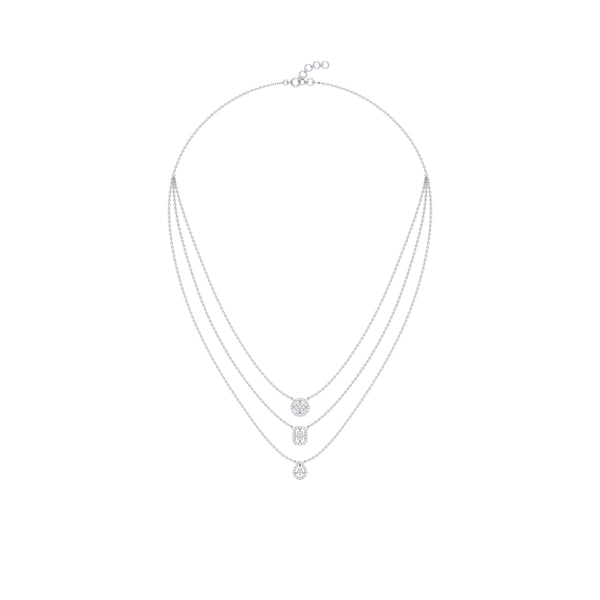 Multi-Layered Trio Shaped Diamond Chain