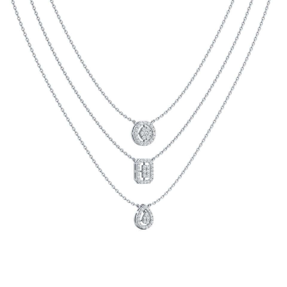 Multi-Layered Trio Shaped Diamond Chain
