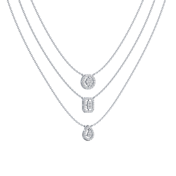 Multi-Layered Trio Shaped Diamond Chain