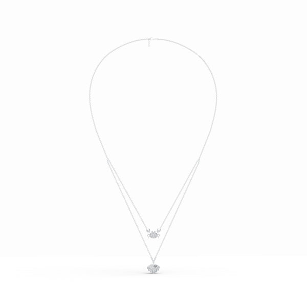 Seashell Layered Diamond Chain