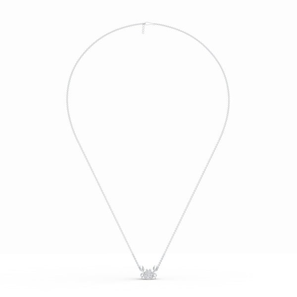 Crab Charm Diamond Chain