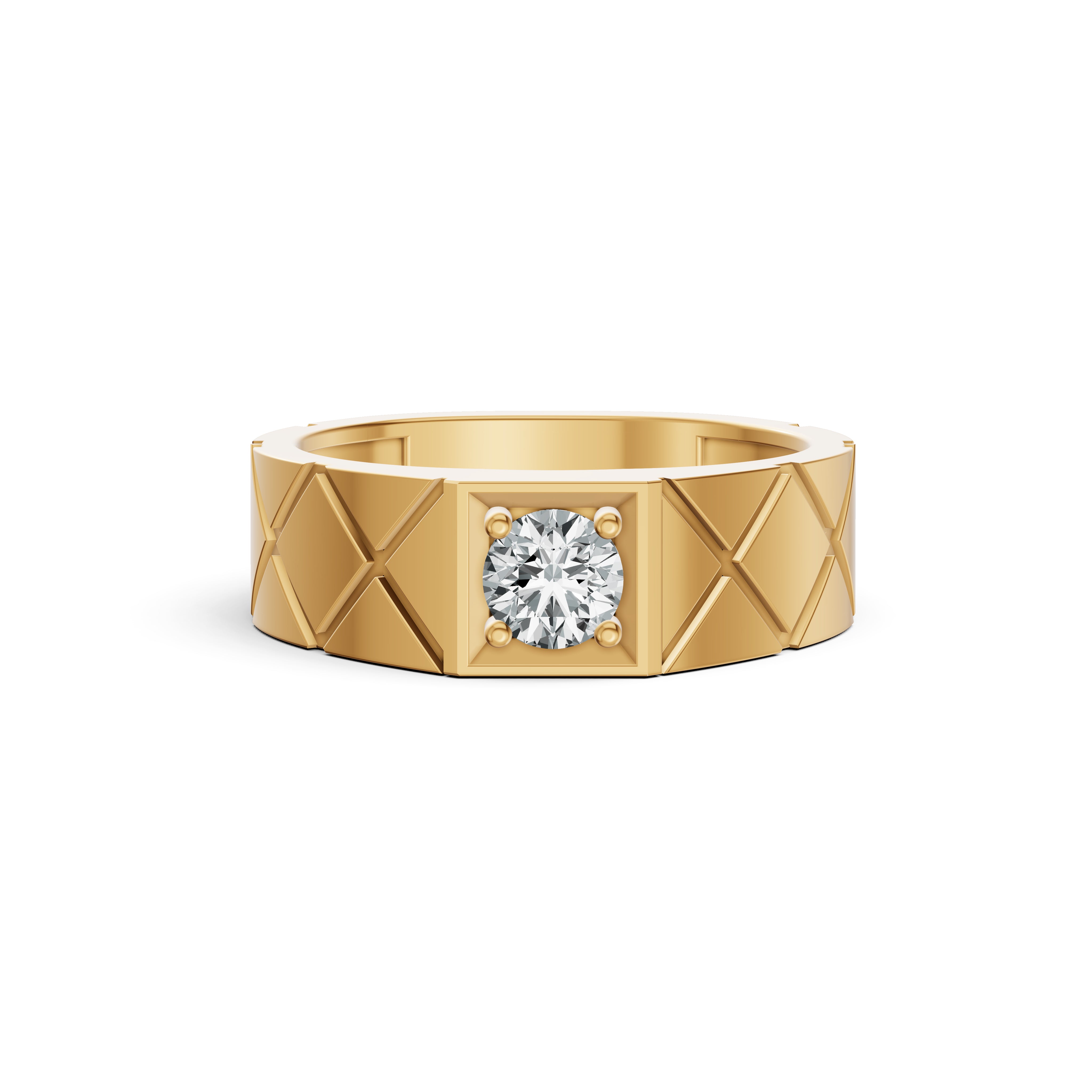 Signature Solitaire Engagement Band