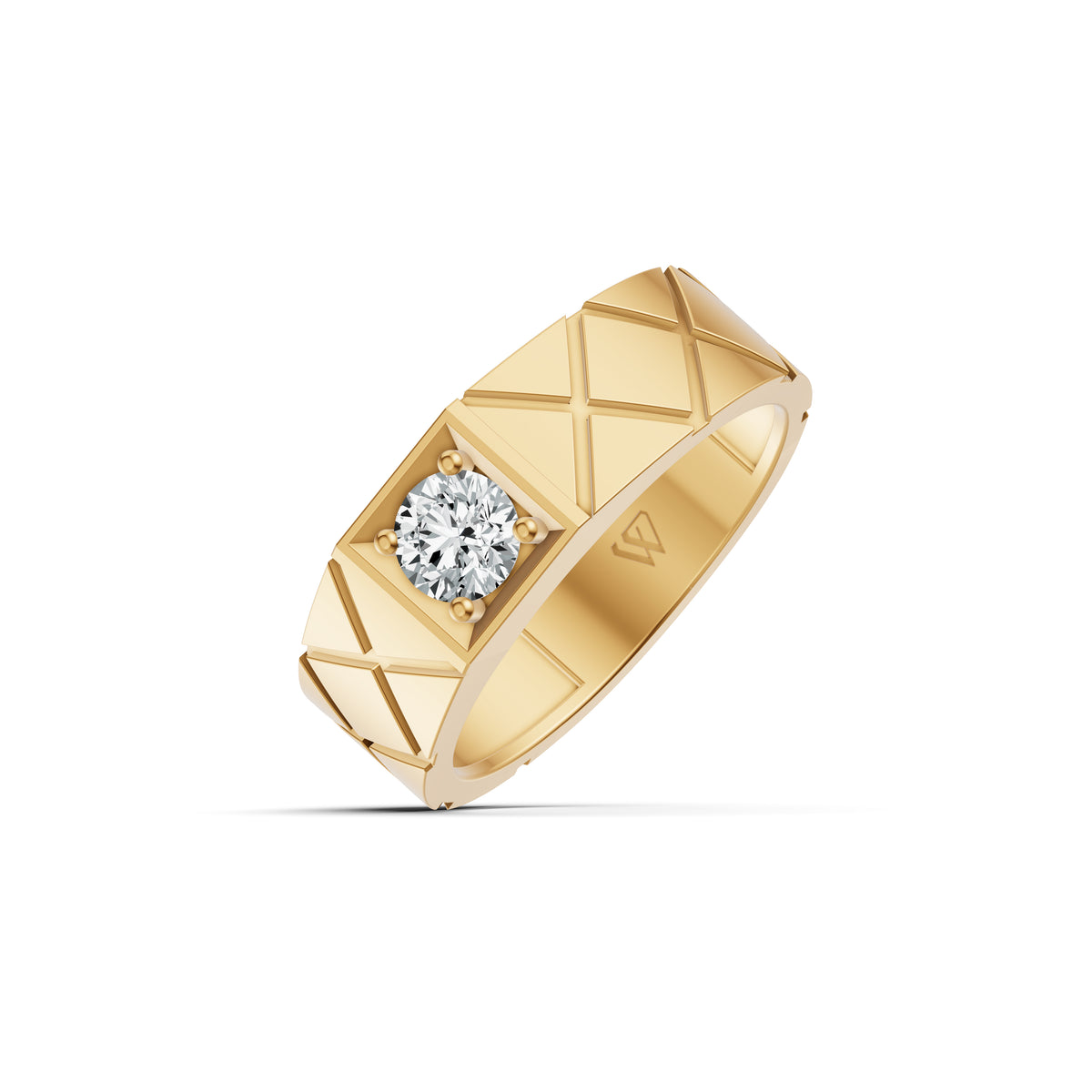Signature Solitaire Engagement Band