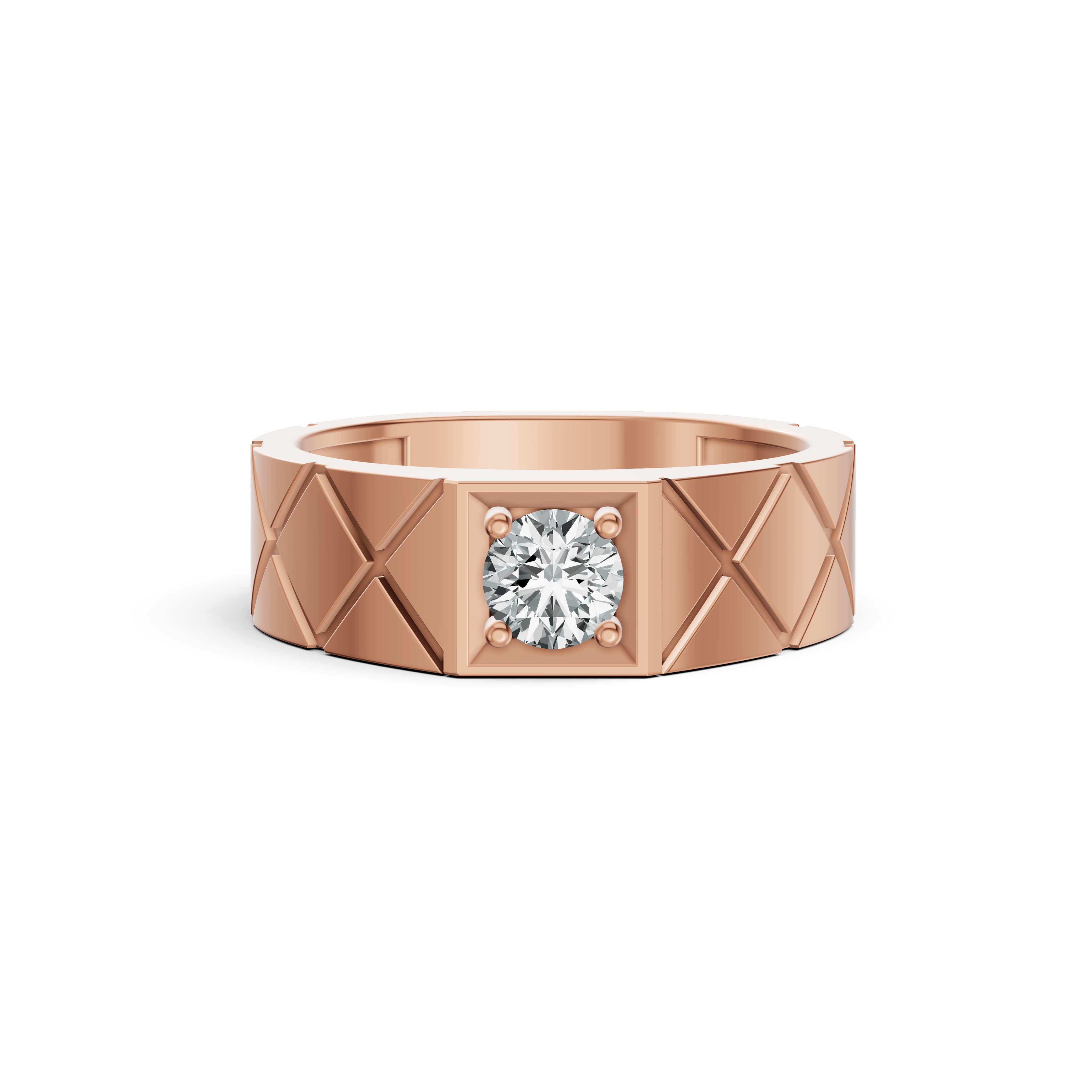 Signature Solitaire Engagement Band