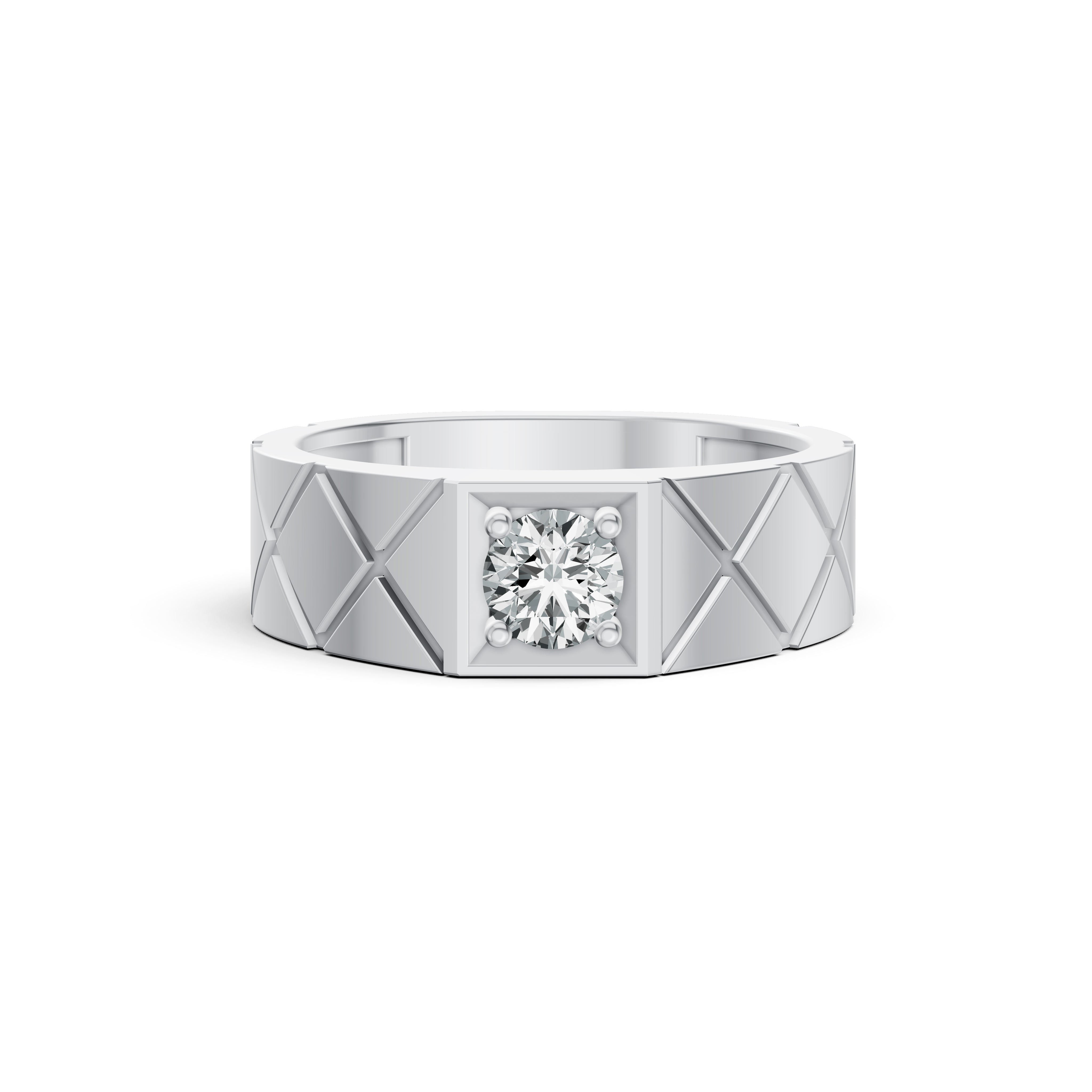 Signature Solitaire Engagement Band