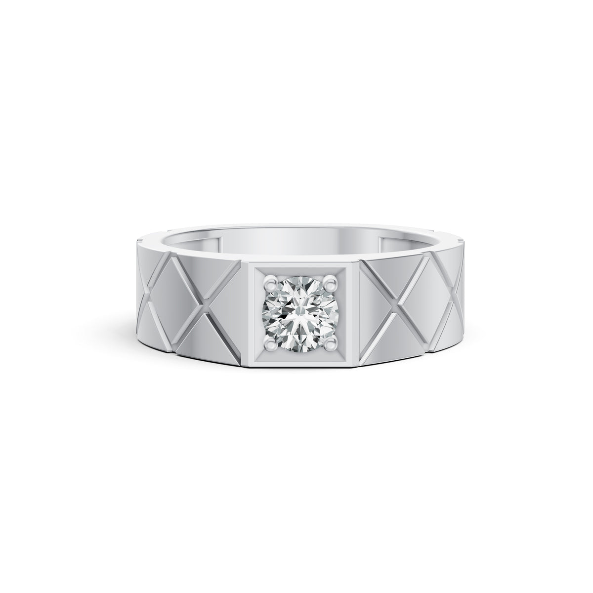 Signature Solitaire Engagement Band