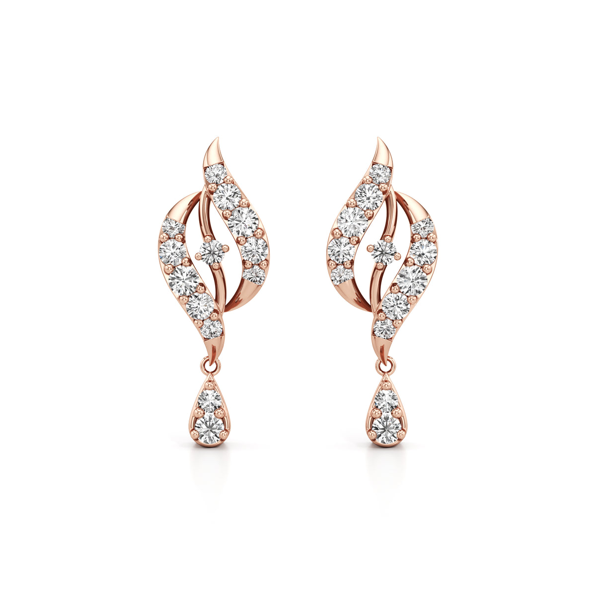 Aurora Eye Diamond Earrings