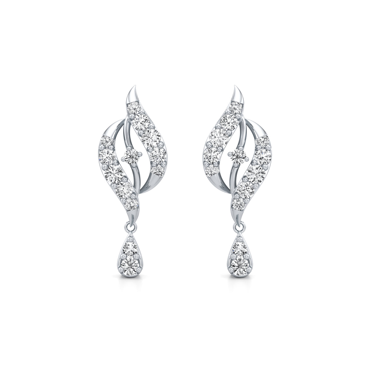 Aurora Eye Diamond Earrings