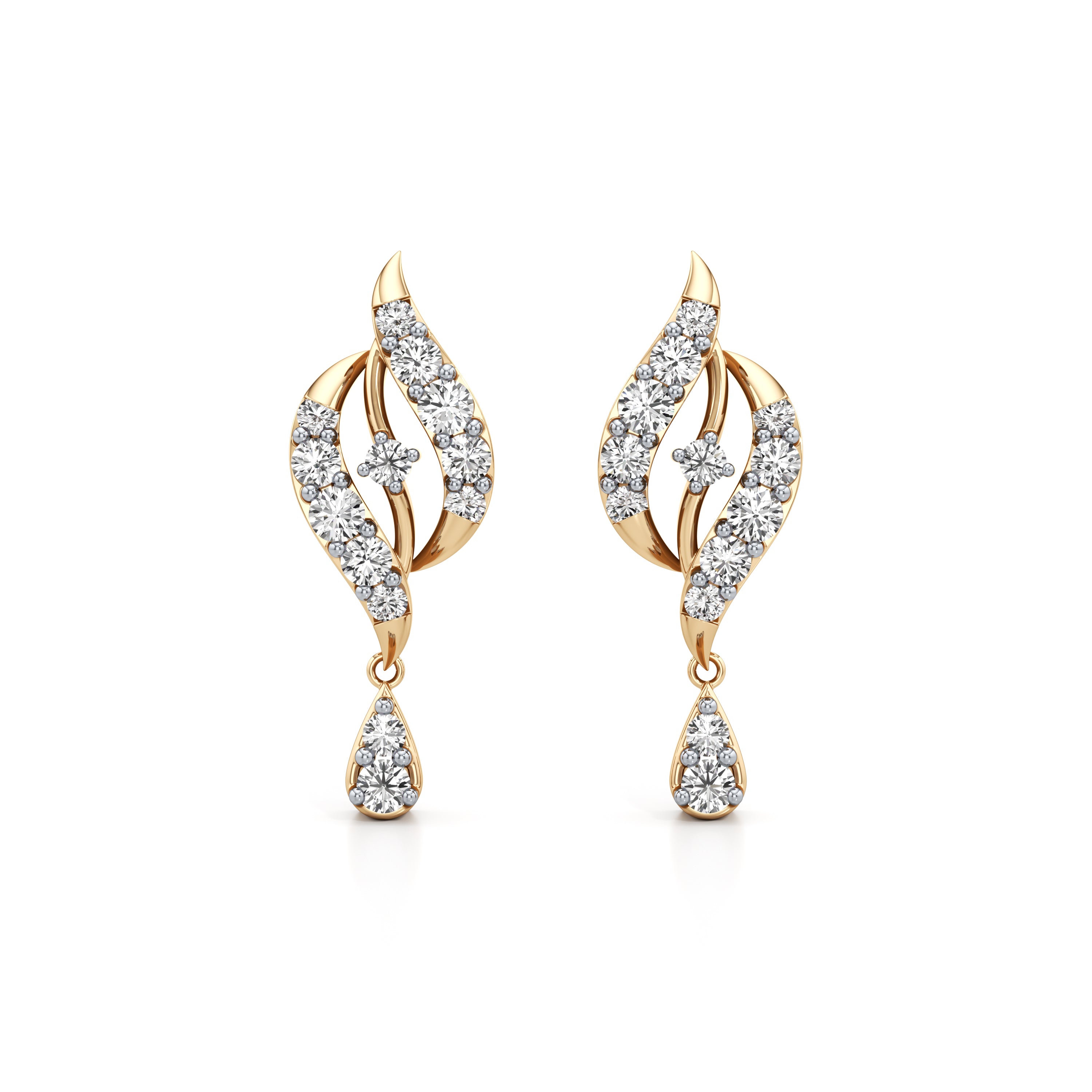 Aurora Eye Diamond Earrings