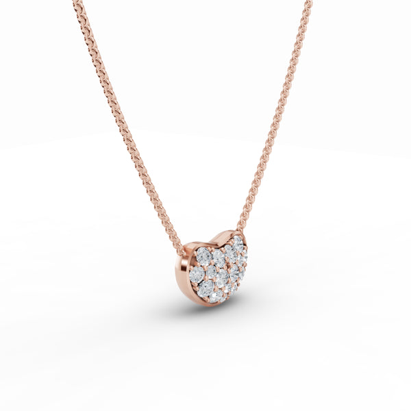 Classic Pave Diamond Pendant