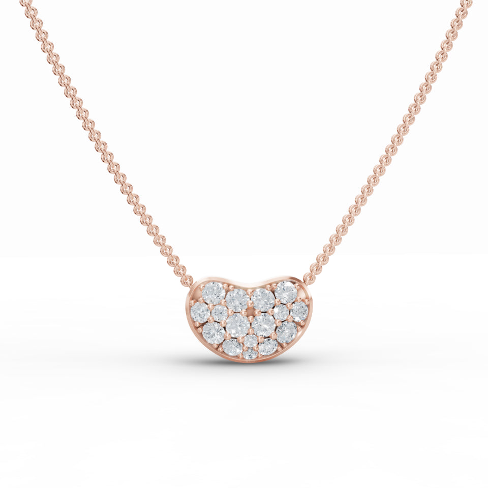Classic Pave Diamond Pendant