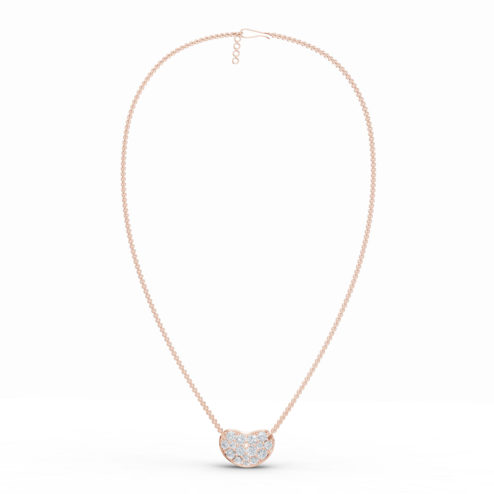 Classic Pave Diamond Pendant