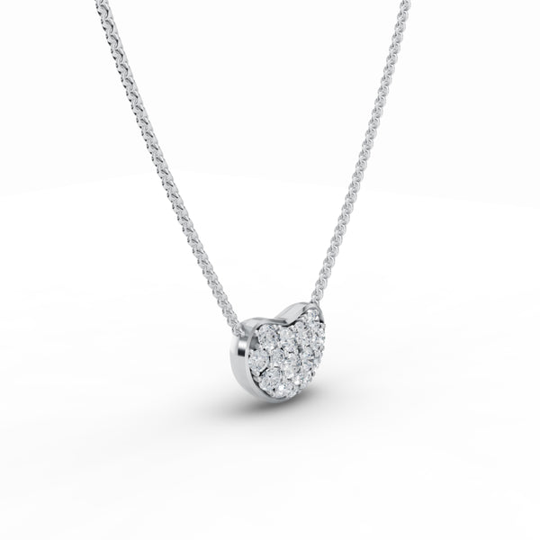 Classic Pave Diamond Pendant