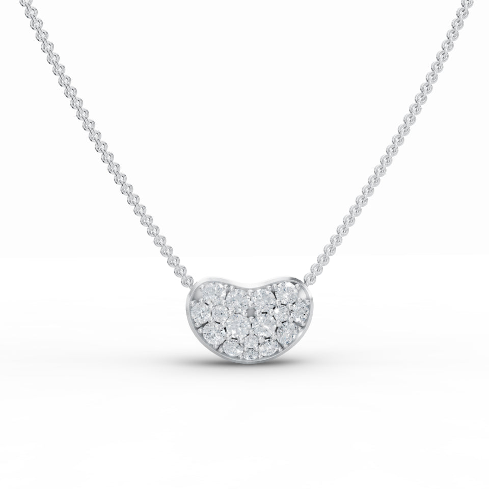 Classic Pave Diamond Pendant
