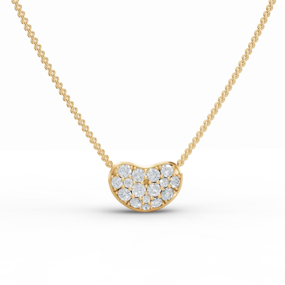 Classic Pave Diamond Pendant