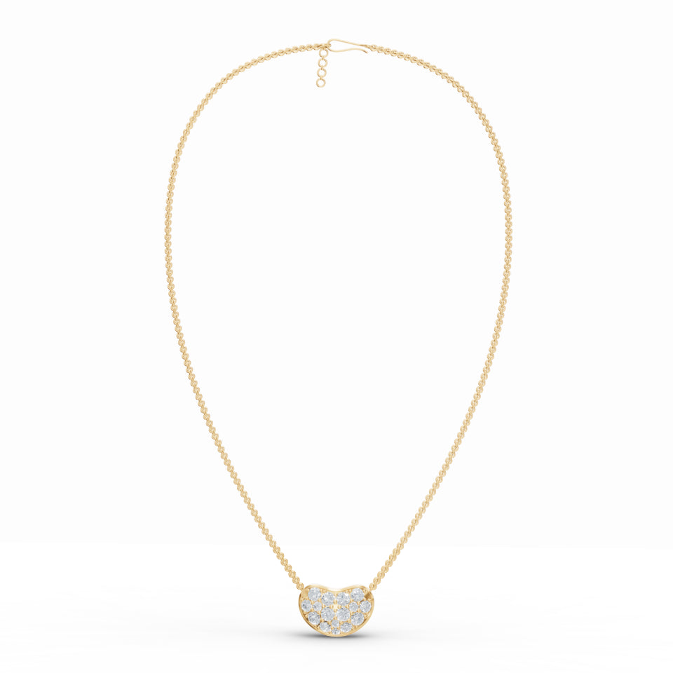 Classic Pave Diamond Pendant
