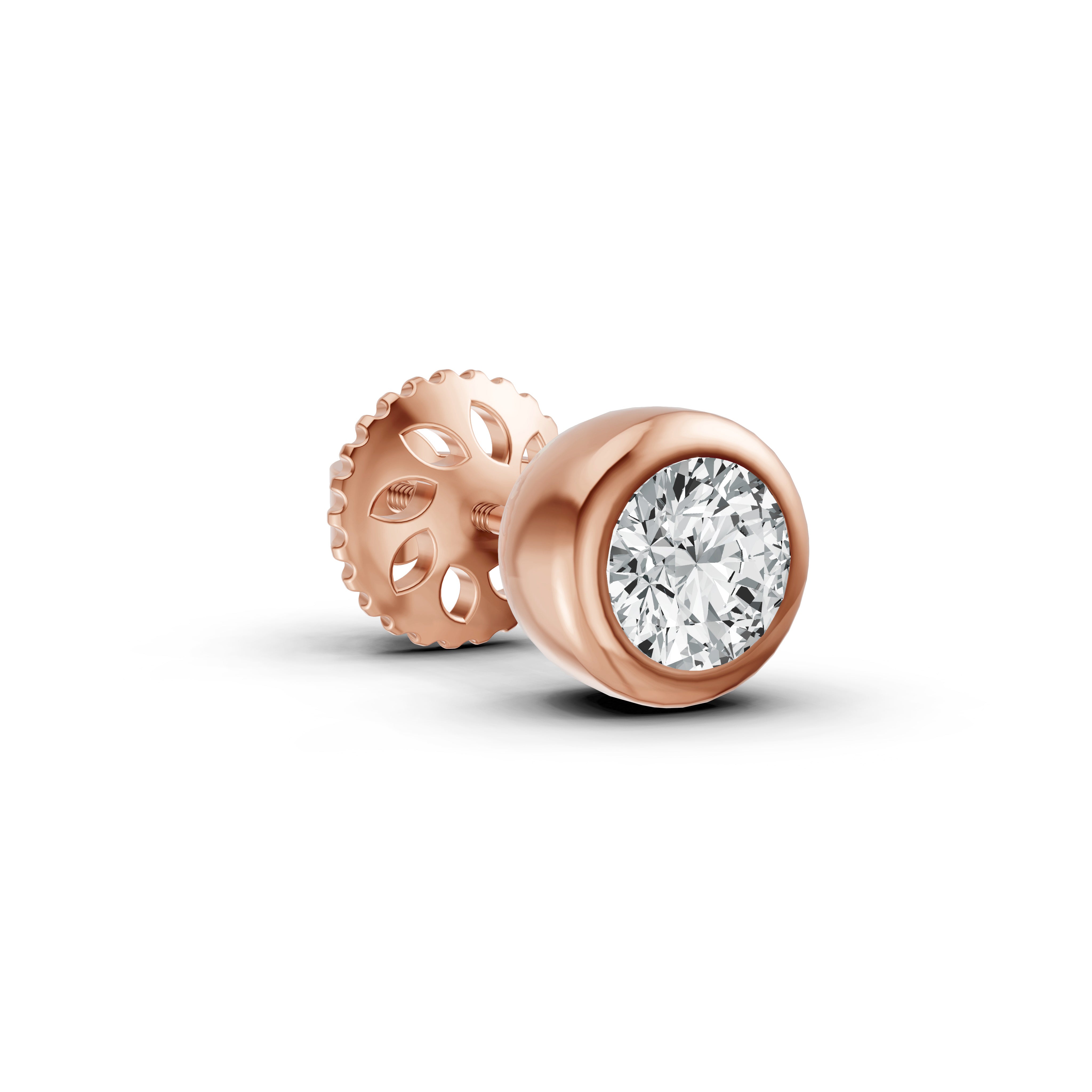 Classic 0.05CT Diamond Stud Nosepin