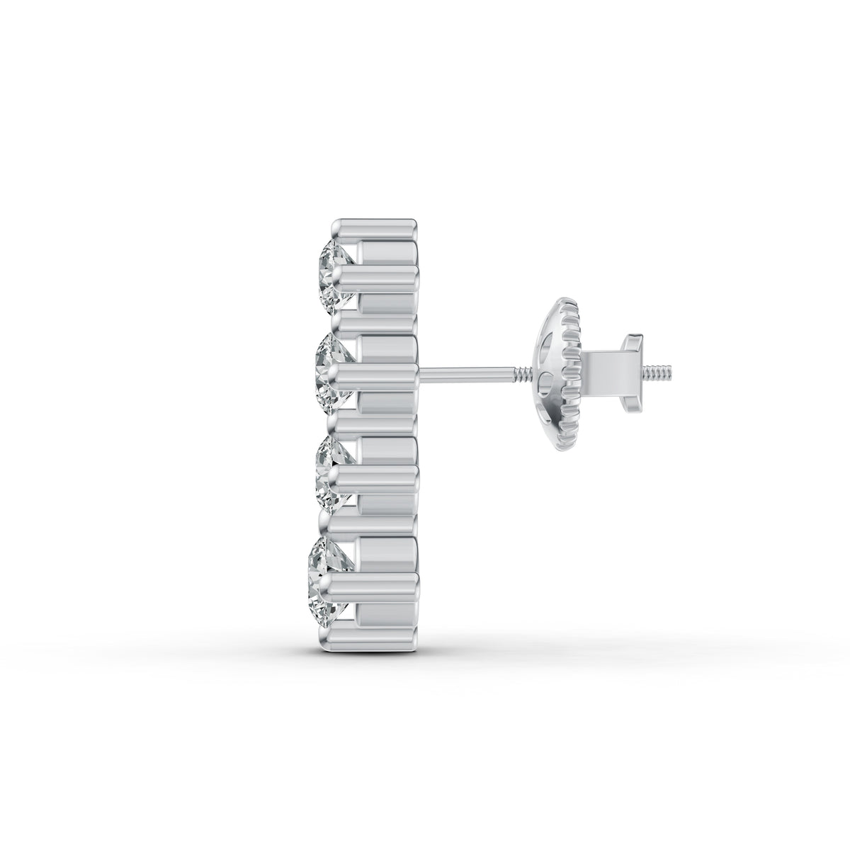 Classic Vertical Diamond Nosepin