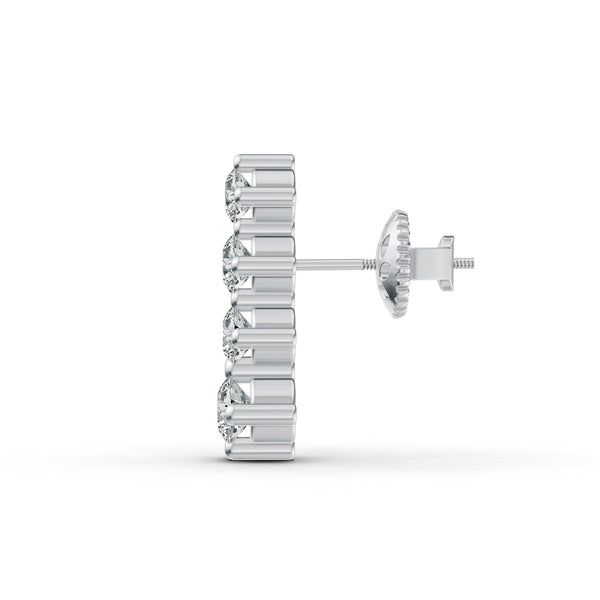 Classic Vertical Diamond Nosepin