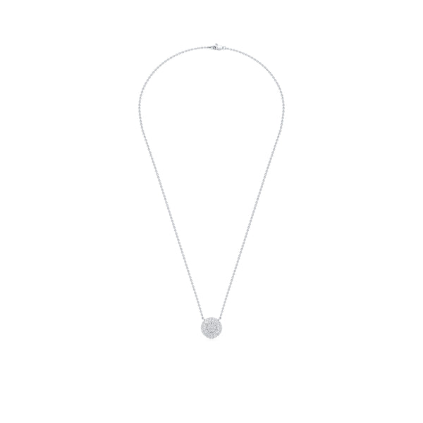 Encircle Cluster Diamond Pendant