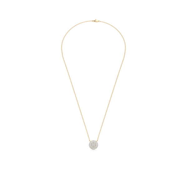 Encircle Cluster Diamond Pendant