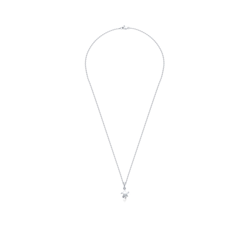 Wishing Star & Sparkle Diamond Pendant