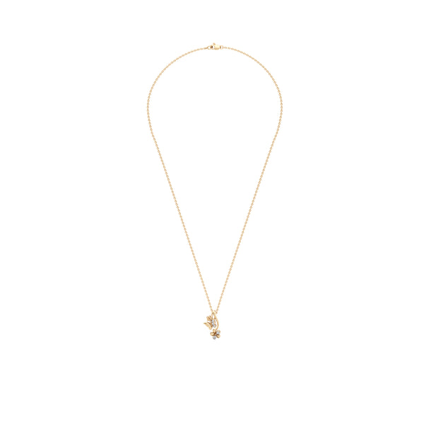 Butterfly's Garden Diamond Pendant