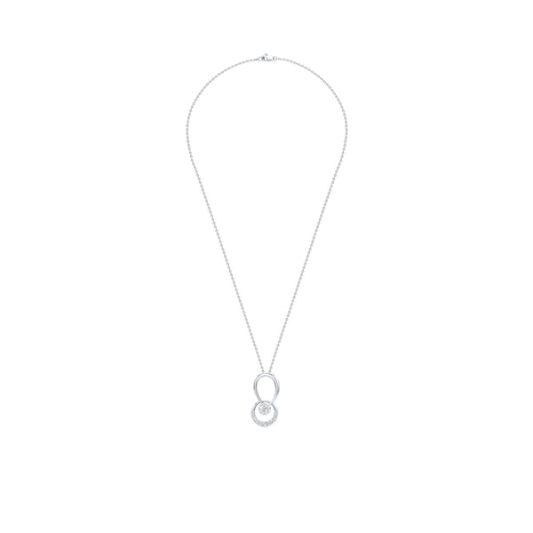 Inner Fire Circles Diamond Pendant