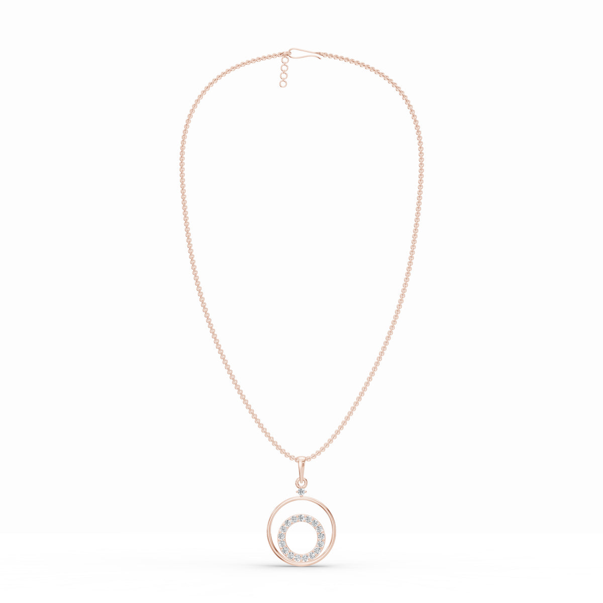 Eternal Circle Diamond Pendant