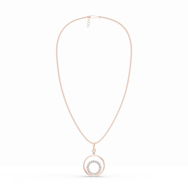 Eternal Circle Diamond Pendant