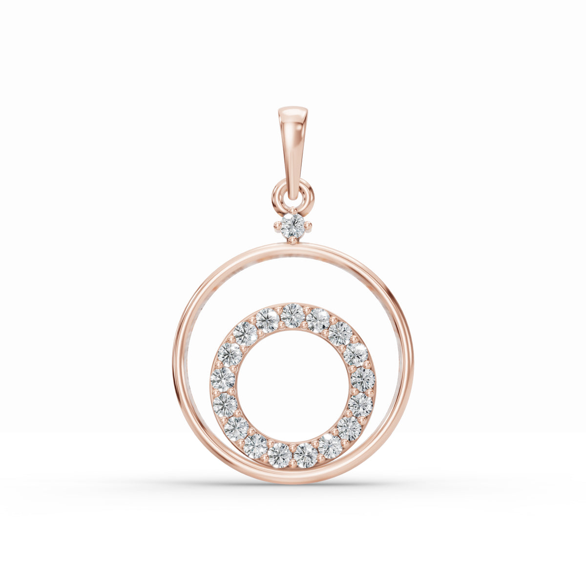 Eternal Circle Diamond Pendant