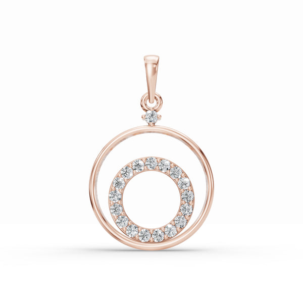 Eternal Circle Diamond Pendant