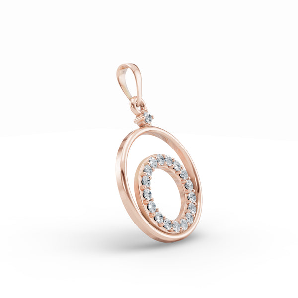 Eternal Circle Diamond Pendant