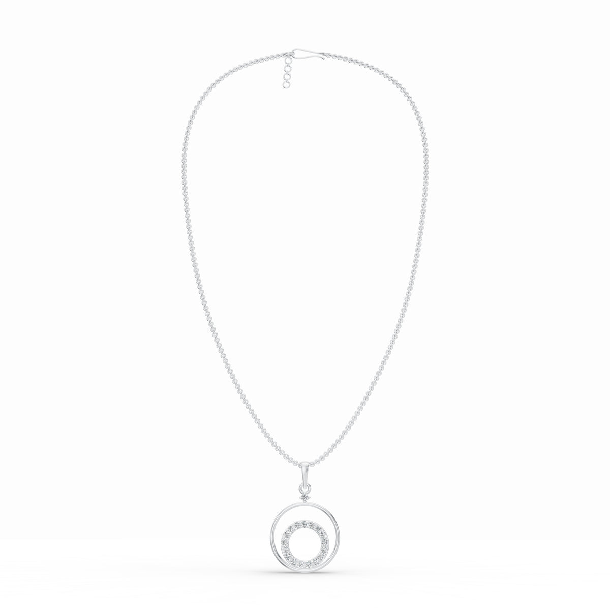 Eternal Circle Diamond Pendant