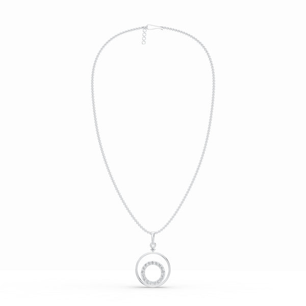 Eternal Circle Diamond Pendant