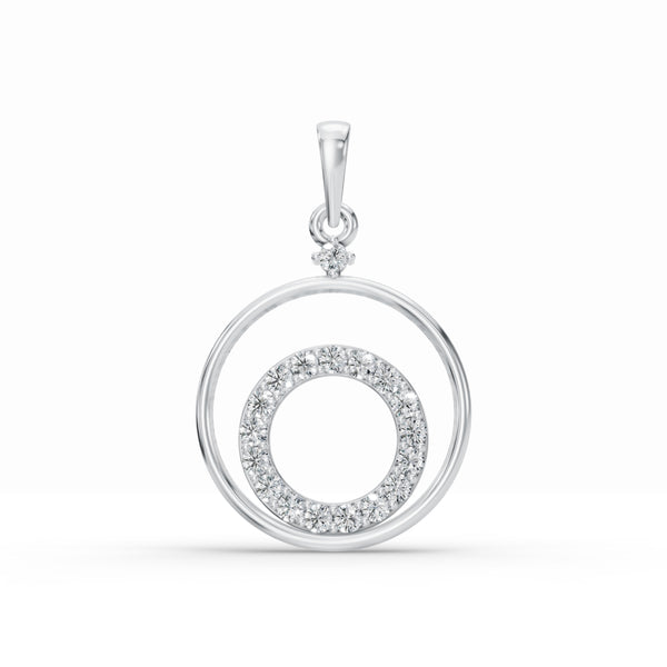 Eternal Circle Diamond Pendant