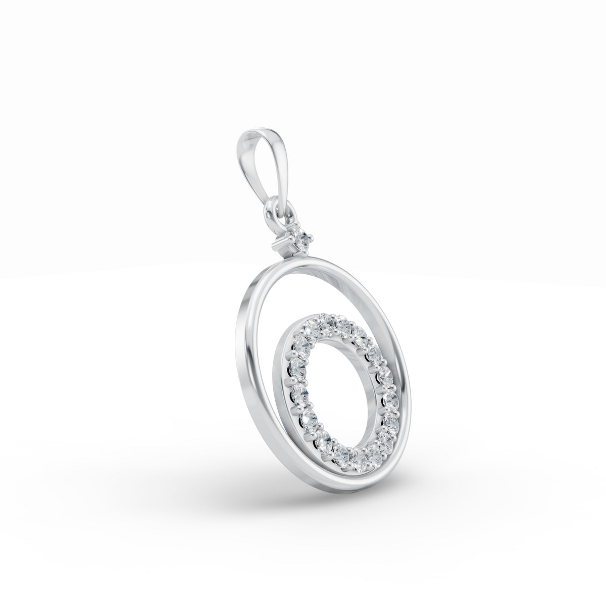Eternal Circle Diamond Pendant
