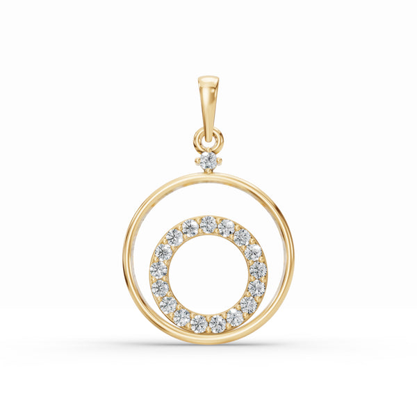 Eternal Circle Diamond Pendant
