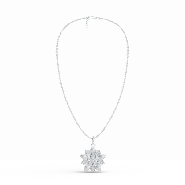 Blossom Bloom Diamond Pendant